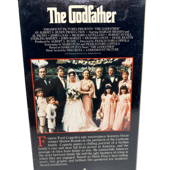 The Godfather VHS 1972 Box Set Part 1 & 2 - Picture 5 of 8